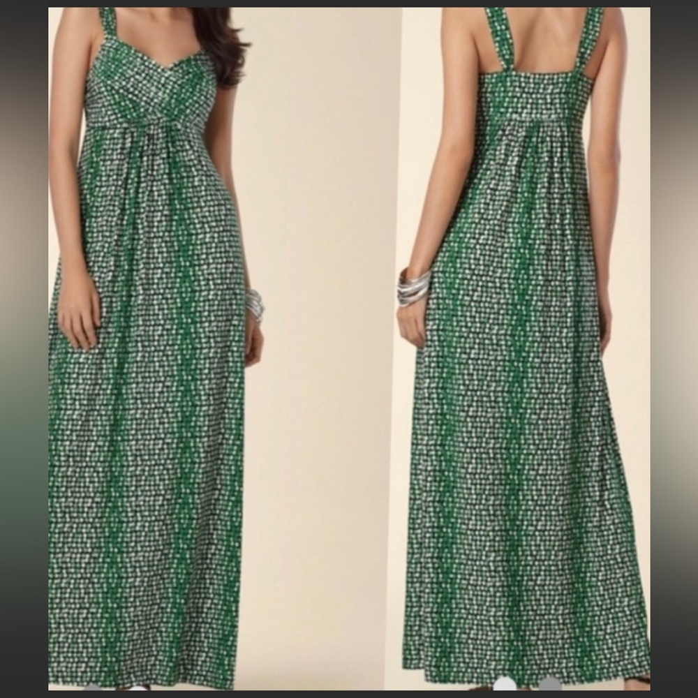 Soma green maxi dress